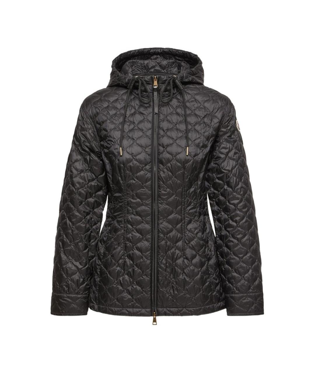 MONCLER Черная полиамидовая куртка, фото 1