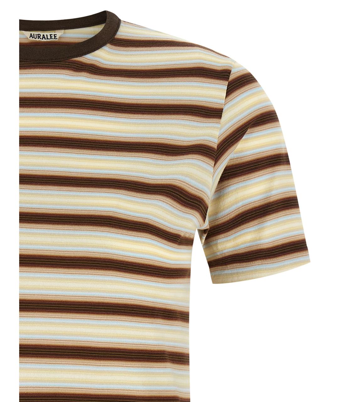 AURALEE Мульти хлопковая футболка, фото 3