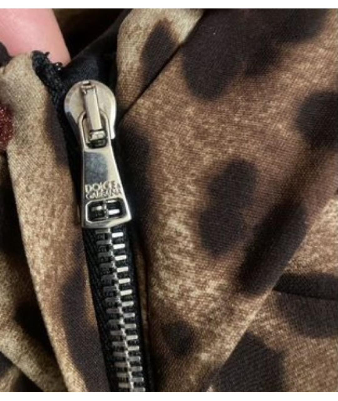 DOLCE&GABBANA Шелковое коктейльное платье, фото 5