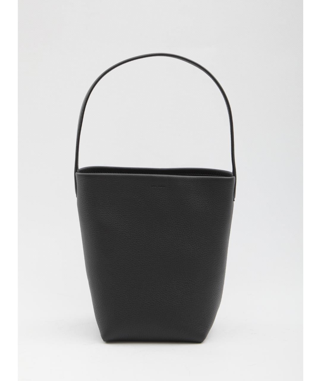 THE ROW Черная кожаная сумка тоут, фото 5