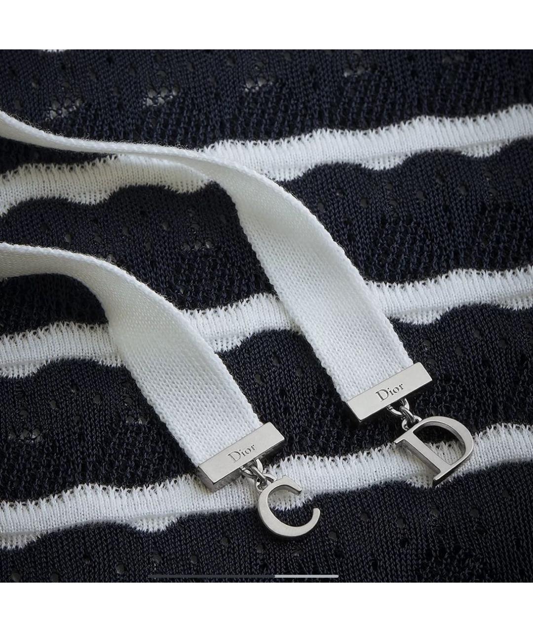 CHRISTIAN DIOR Синее платье, фото 2