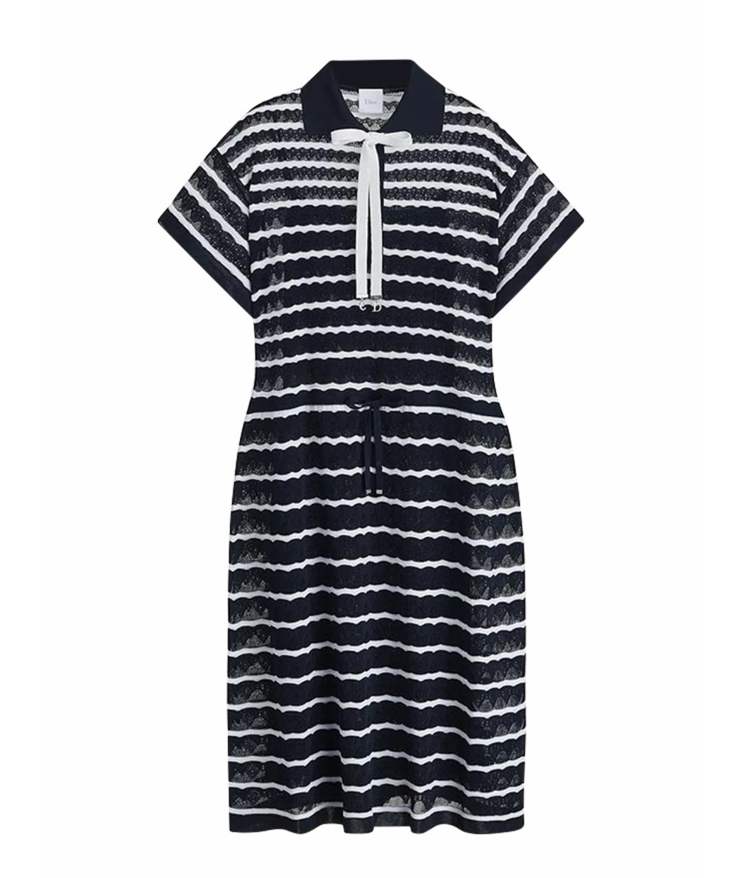 CHRISTIAN DIOR Синее платье, фото 1