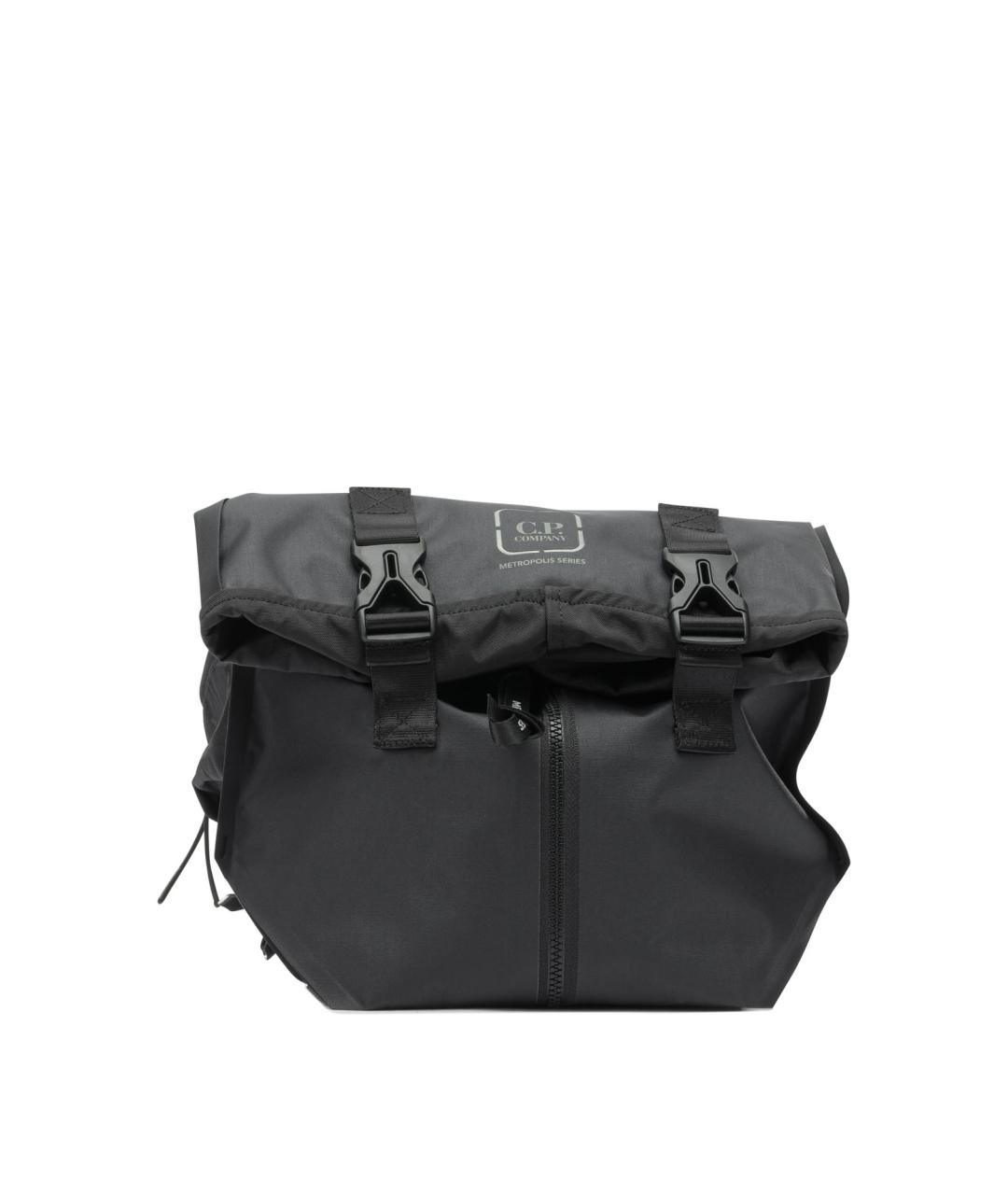 CP COMPANY Черный синтетический рюкзак, фото 1