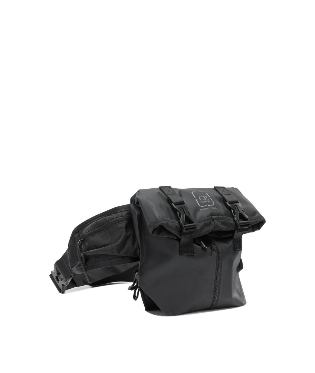 CP COMPANY Черный синтетический рюкзак, фото 2