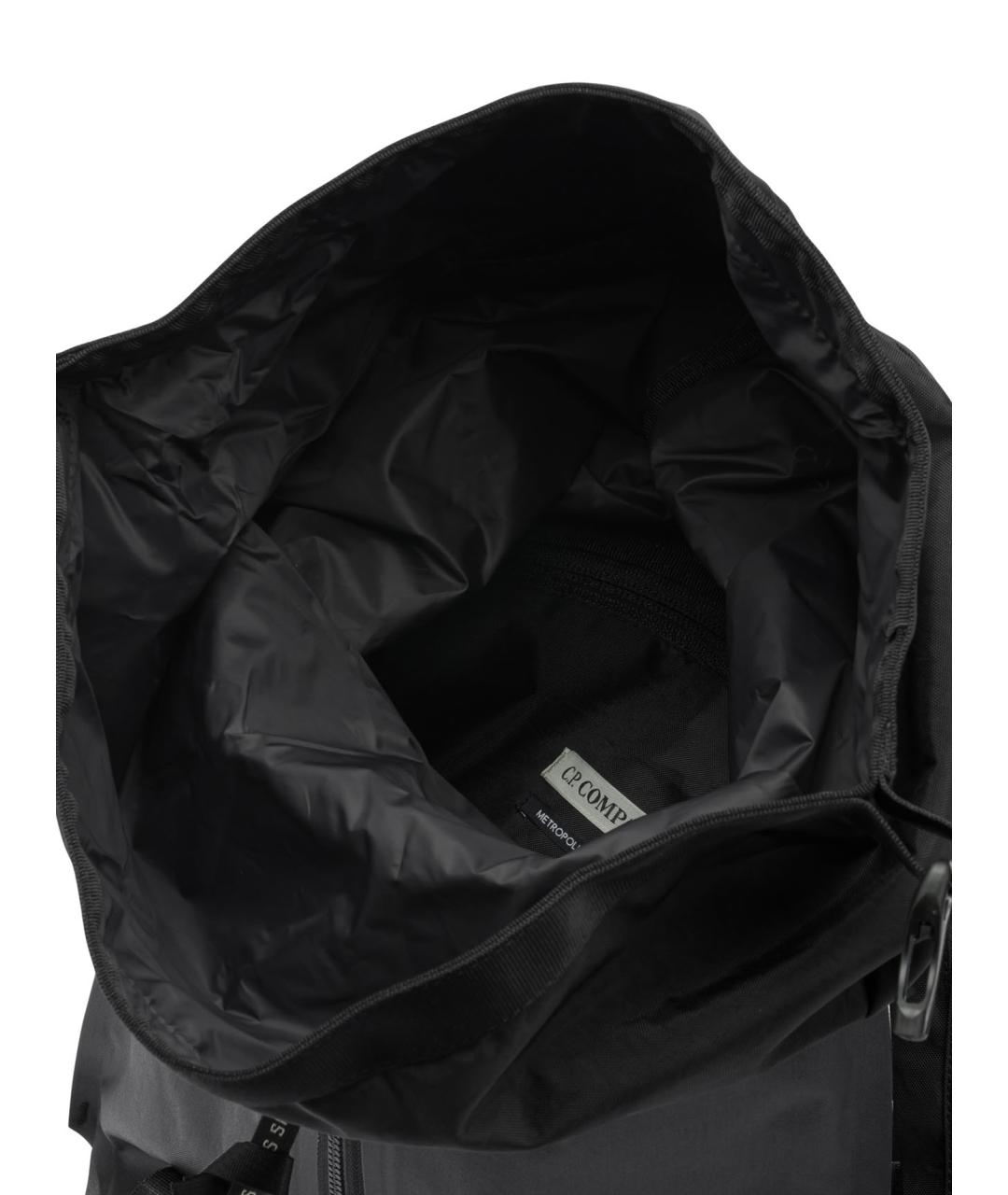 CP COMPANY Черный синтетический рюкзак, фото 5