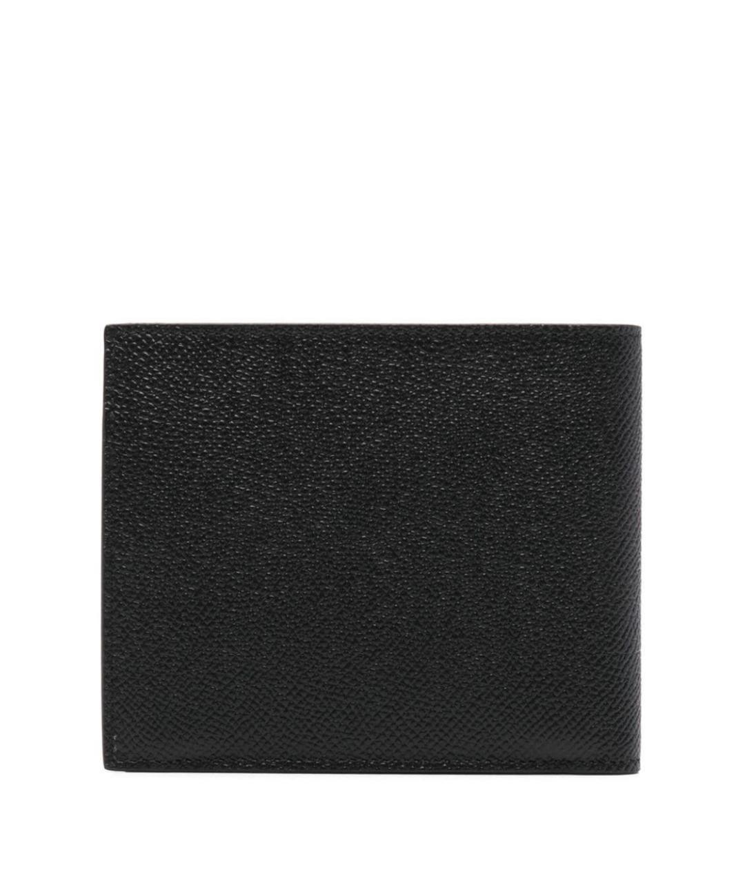 FERRAGAMO Черный кожаный кошелек, фото 2