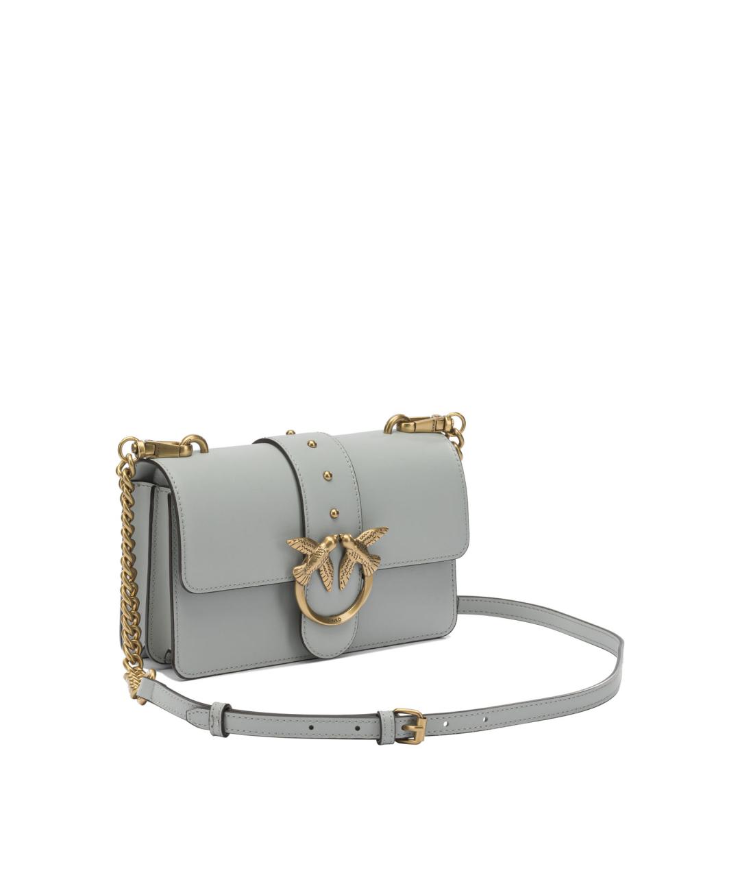 PINKO Серая сумка через плечо, фото 2