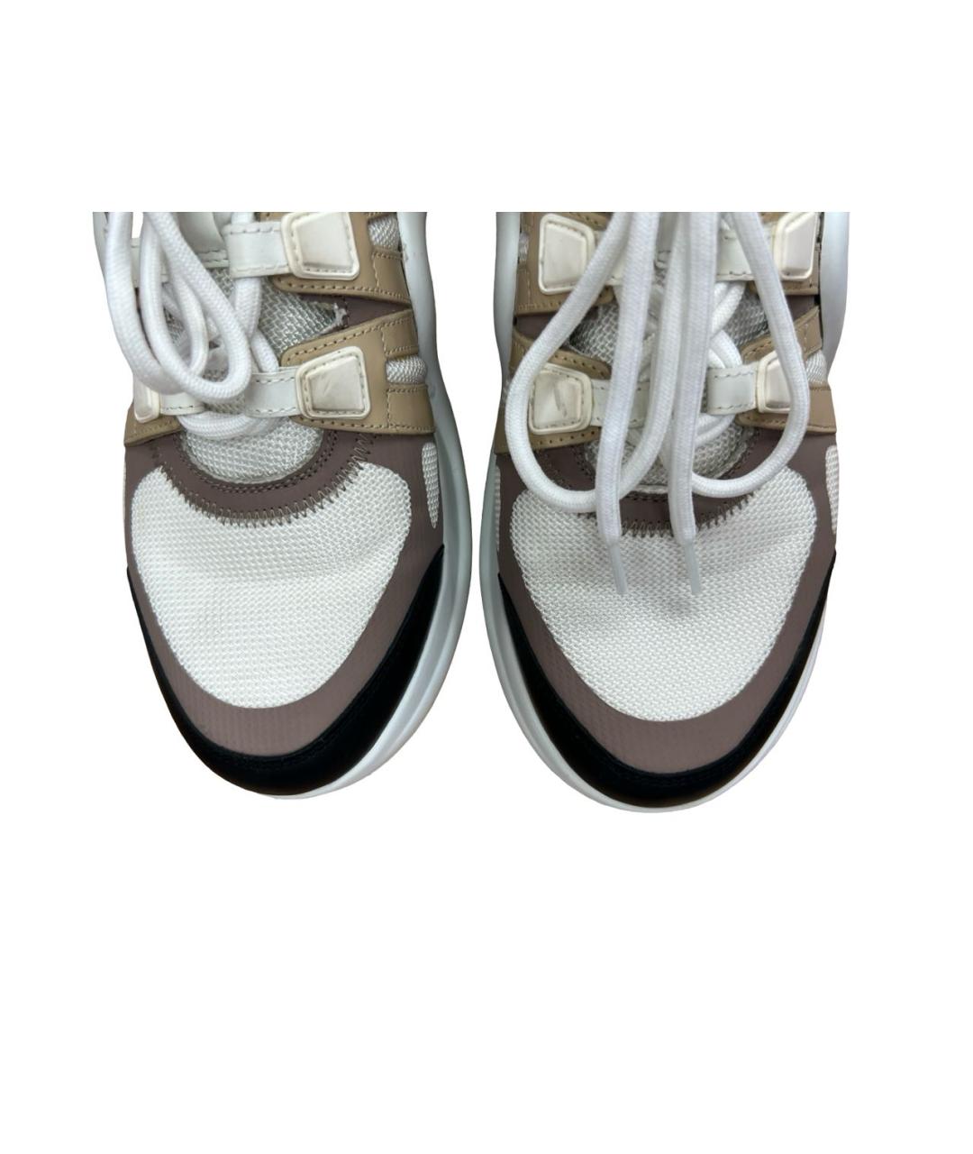 LOUIS VUITTON Мульти кожаные кроссовки, фото 5