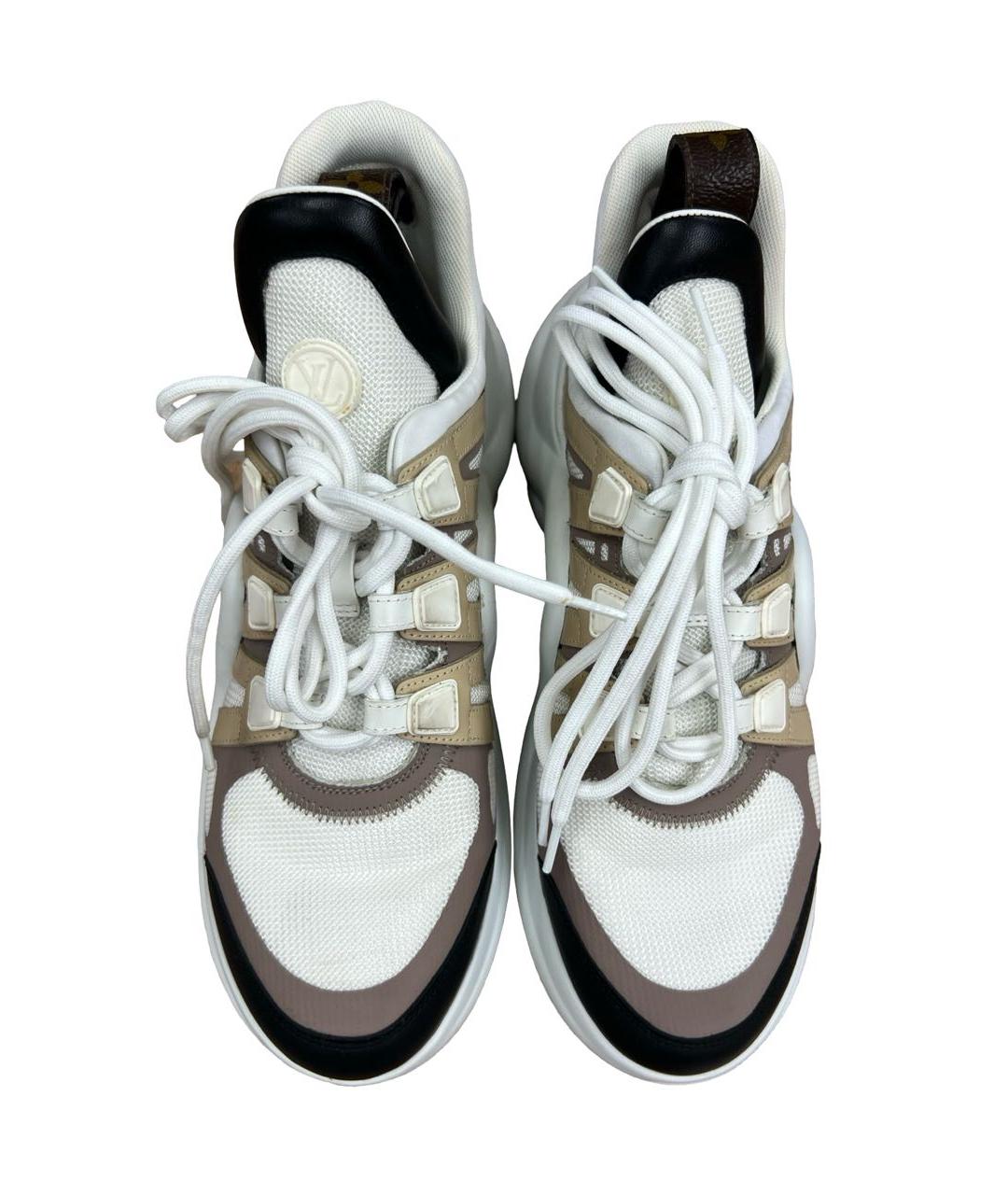 LOUIS VUITTON Мульти кожаные кроссовки, фото 2