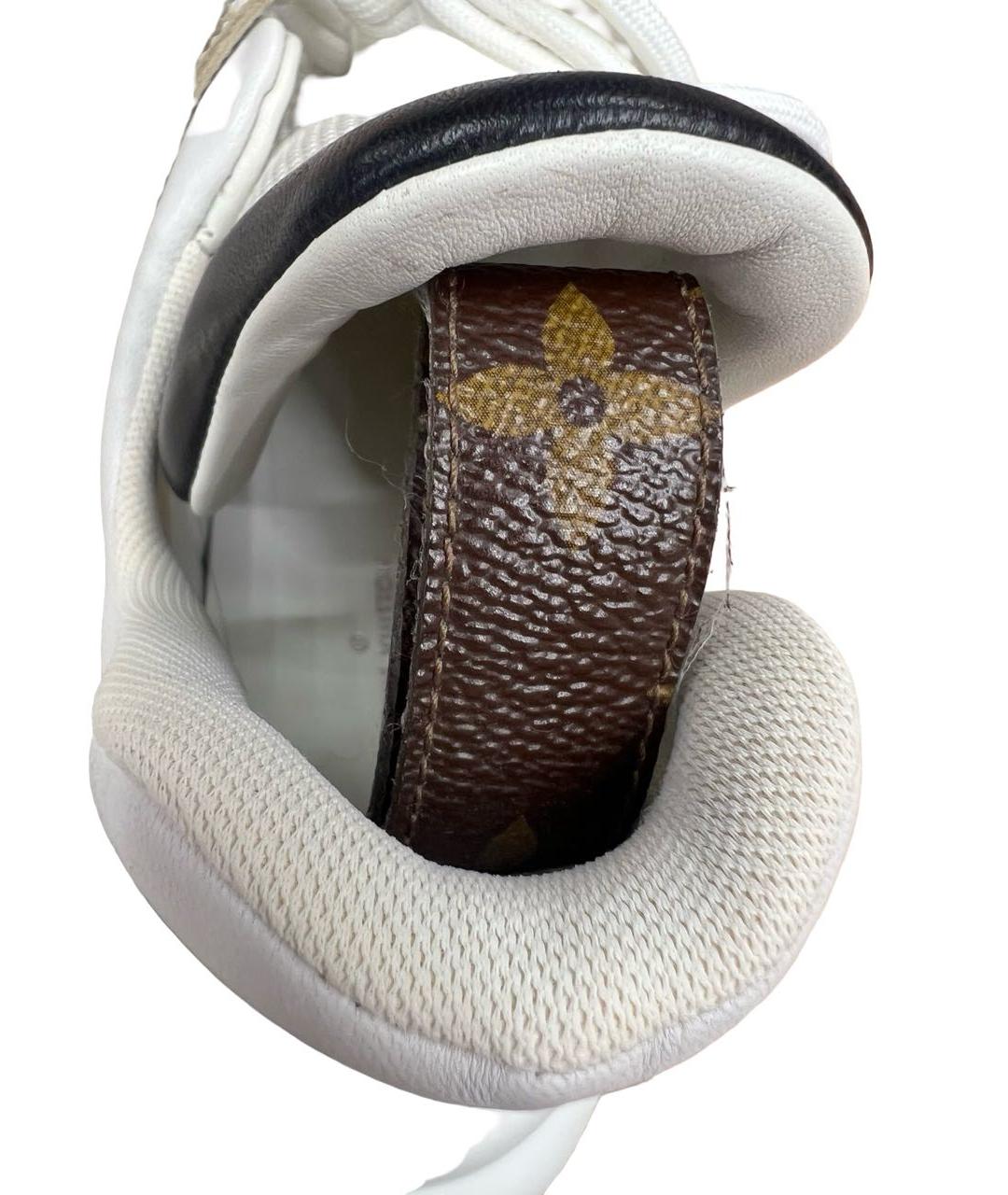 LOUIS VUITTON Мульти кожаные кроссовки, фото 8