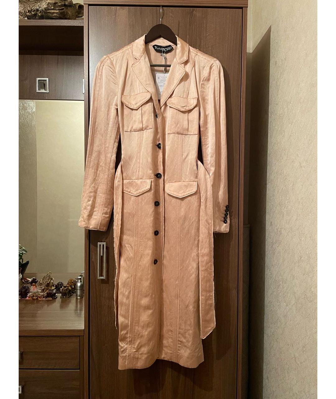 TOM FORD Розовое повседневное платье, фото 2