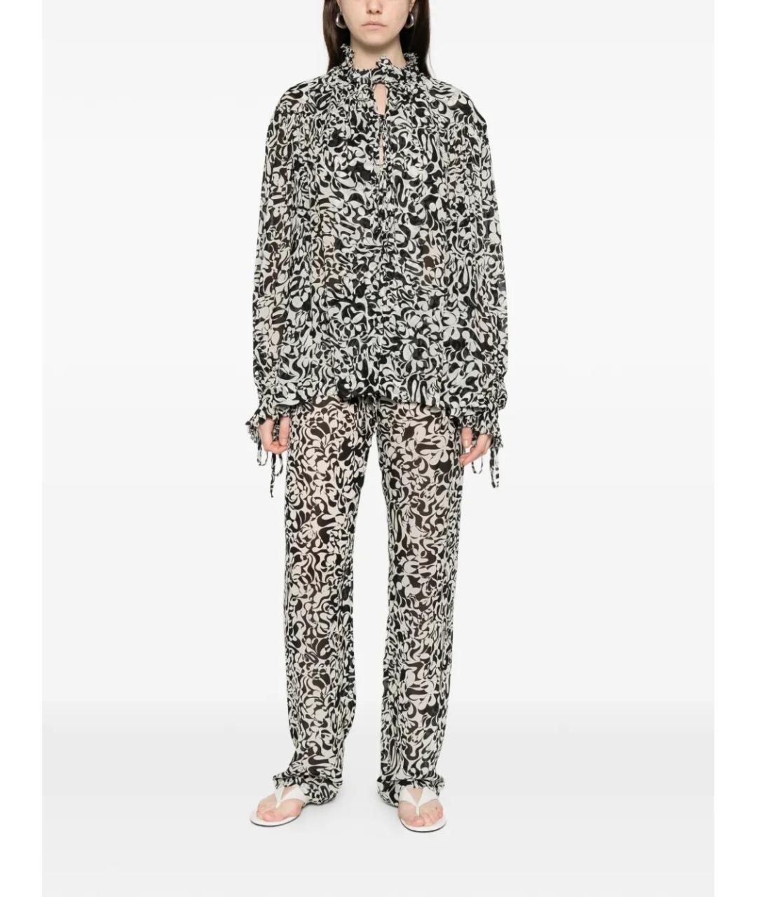 DRIES VAN NOTEN Мульти вискозная блузы, фото 2