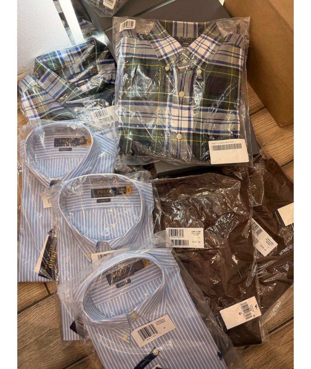 POLO RALPH LAUREN Коричневый хлопковый спортивный костюм, фото 3