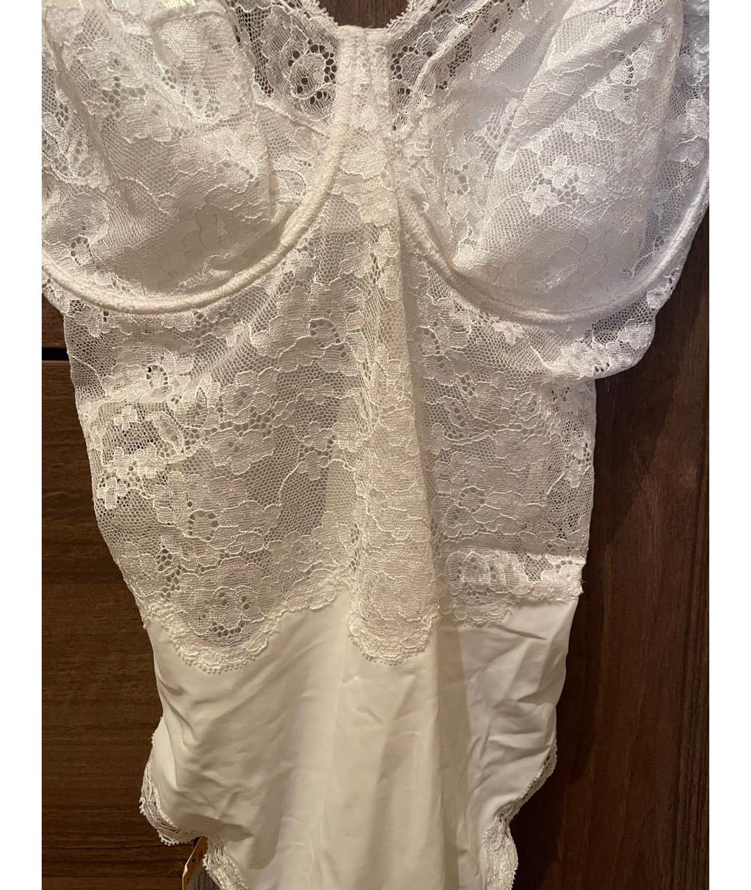 LA PERLA Белое боди, фото 4