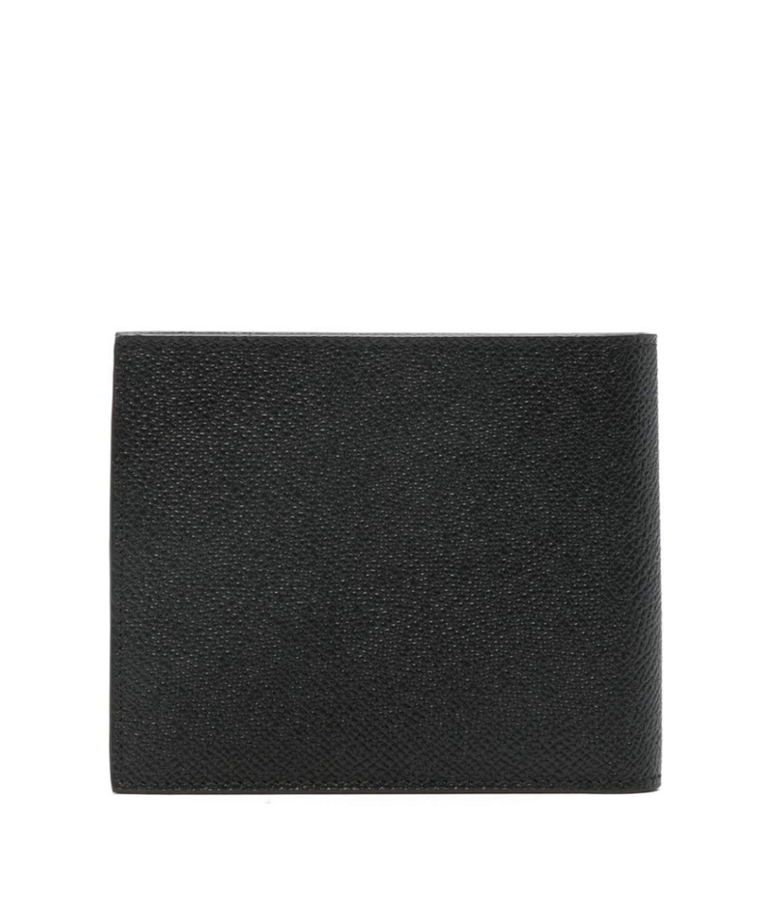 FERRAGAMO Черный кожаный кошелек, фото 3