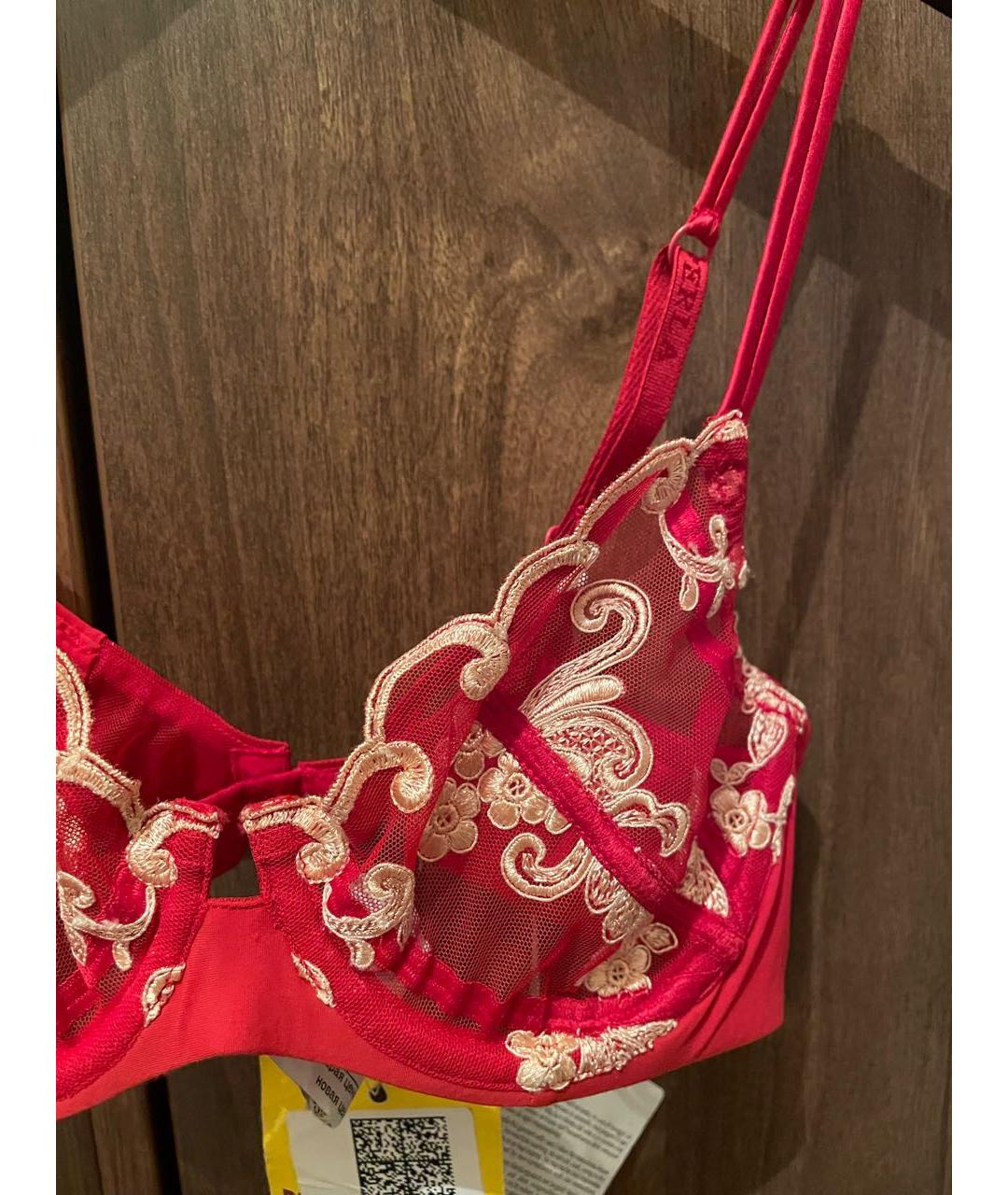 LA PERLA Красный бюстгалтеры, фото 4