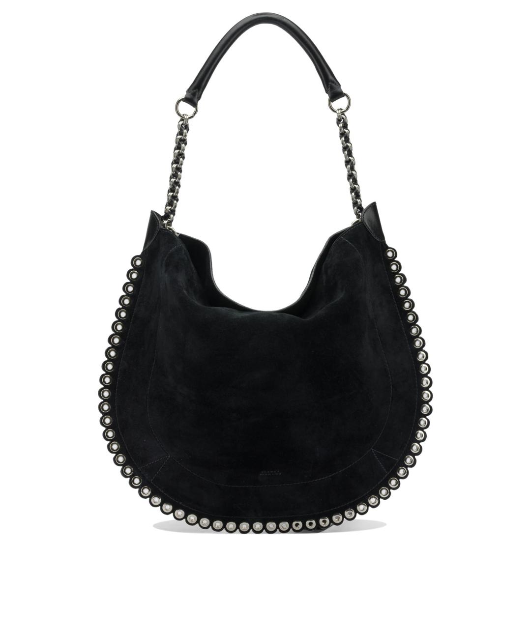 ISABEL MARANT Черная замшевая сумка через плечо, фото 1
