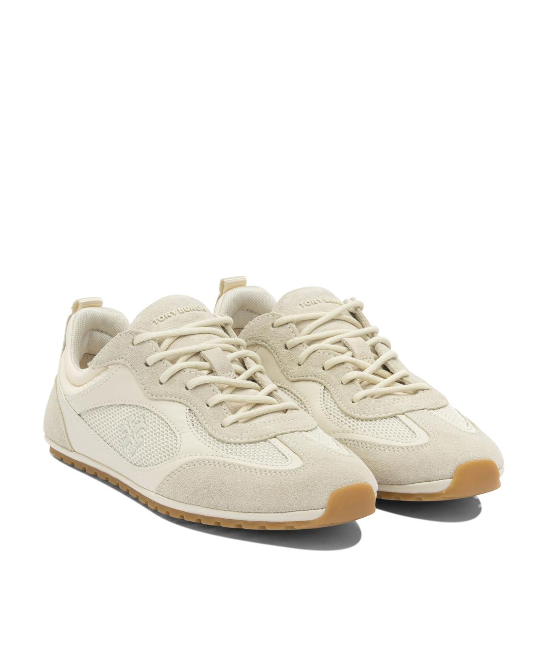 TORY BURCH Белые замшевые кроссовки, фото 2