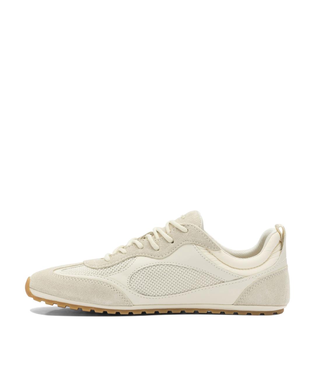 TORY BURCH Белые замшевые кроссовки, фото 3