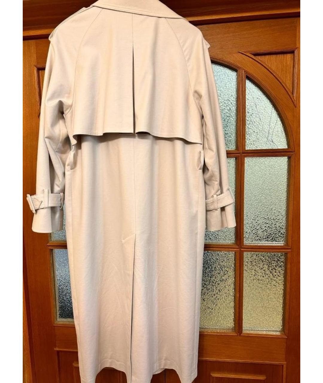 12 STOREEZ Серый хлопковый тренч/плащ, фото 3