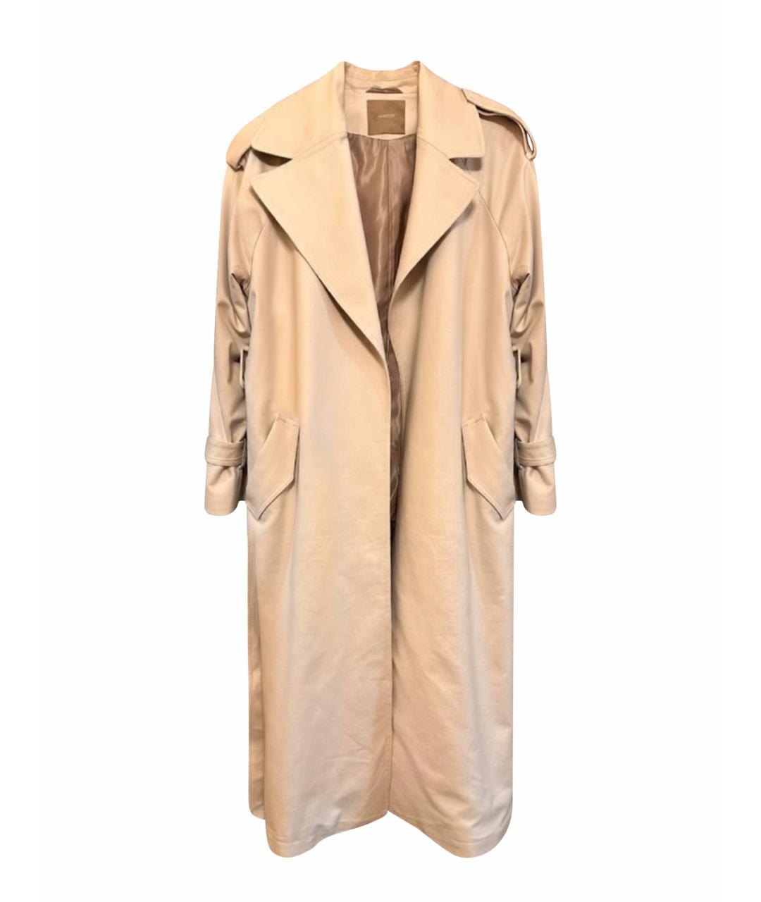 12 STOREEZ Серый хлопковый тренч/плащ, фото 1