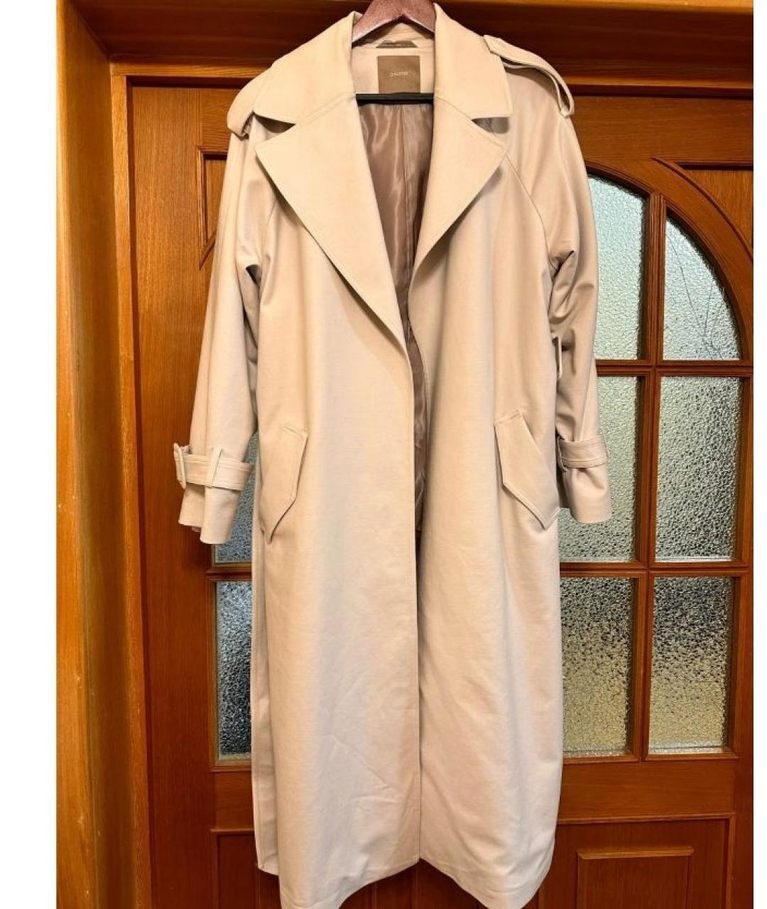 12 STOREEZ Серый хлопковый тренч/плащ, фото 6