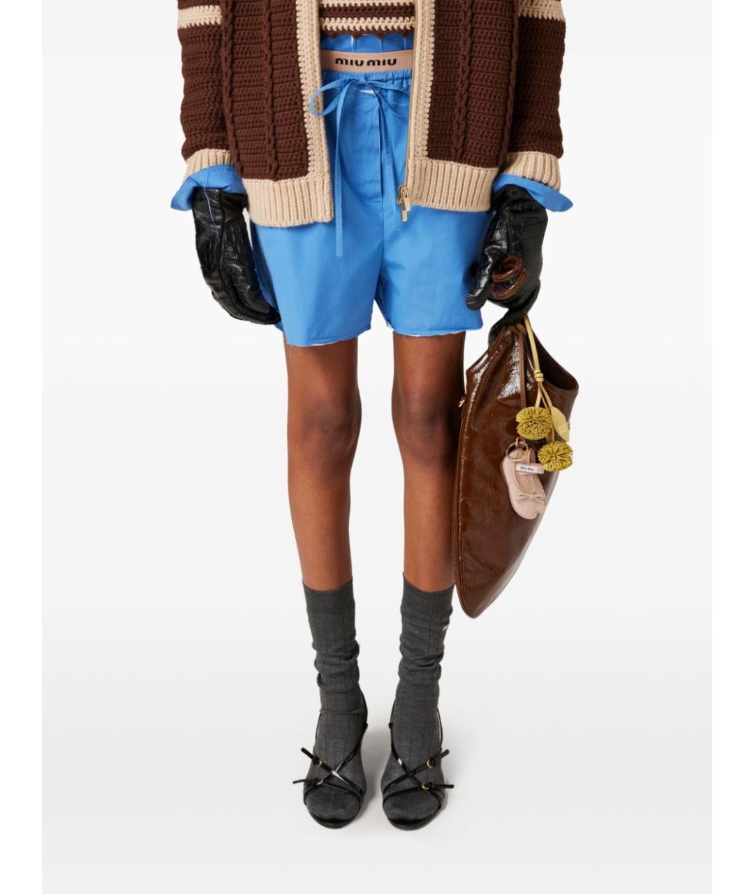 MIU MIU Черные кожаные босоножки, фото 2