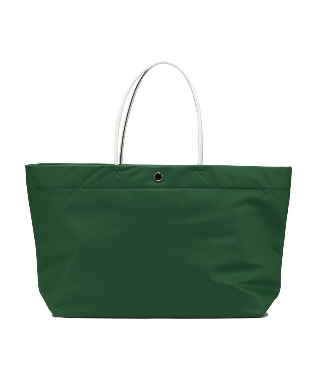 TORY BURCH Зеленая синтетическая сумка тоут, фото 3