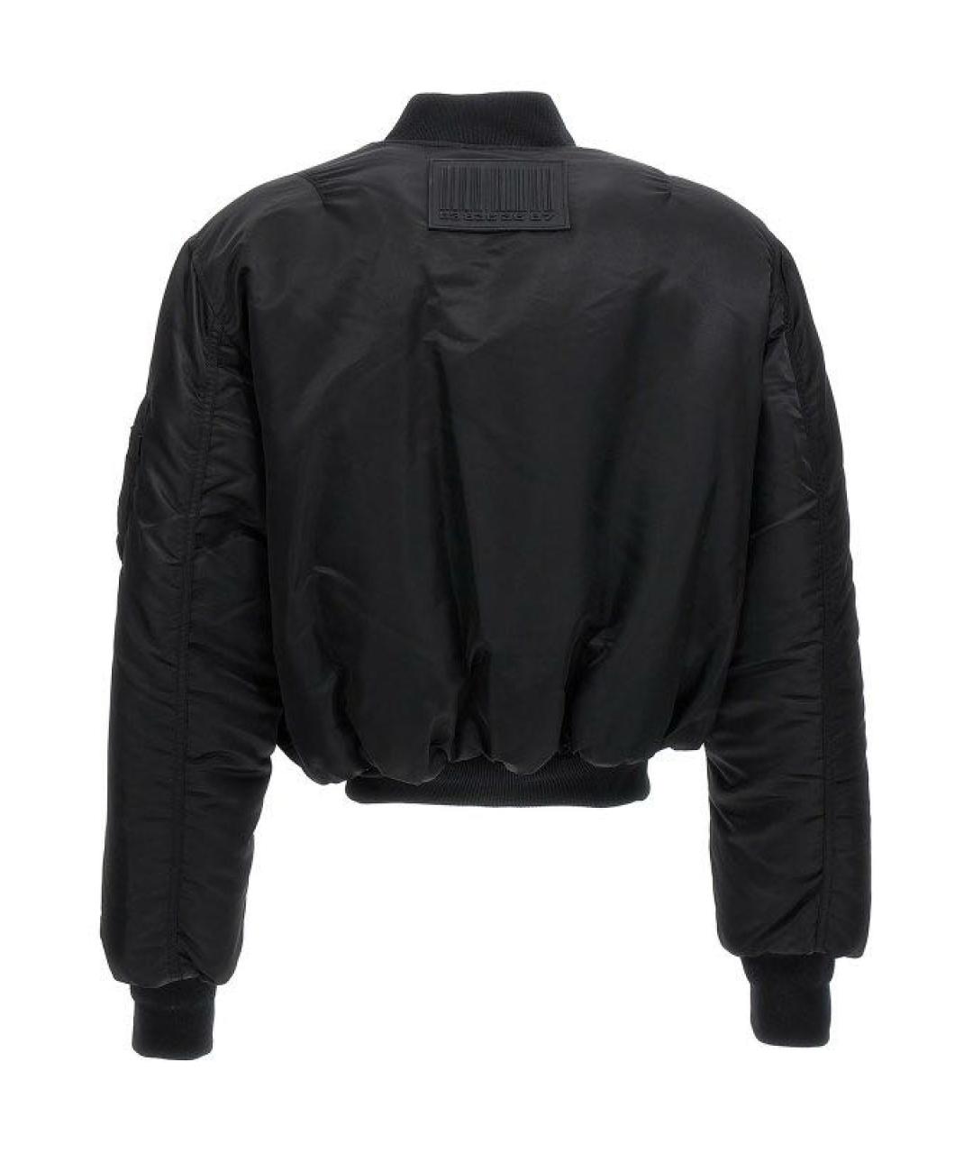 VTMNTS Черная полиэстеровая куртка, фото 2