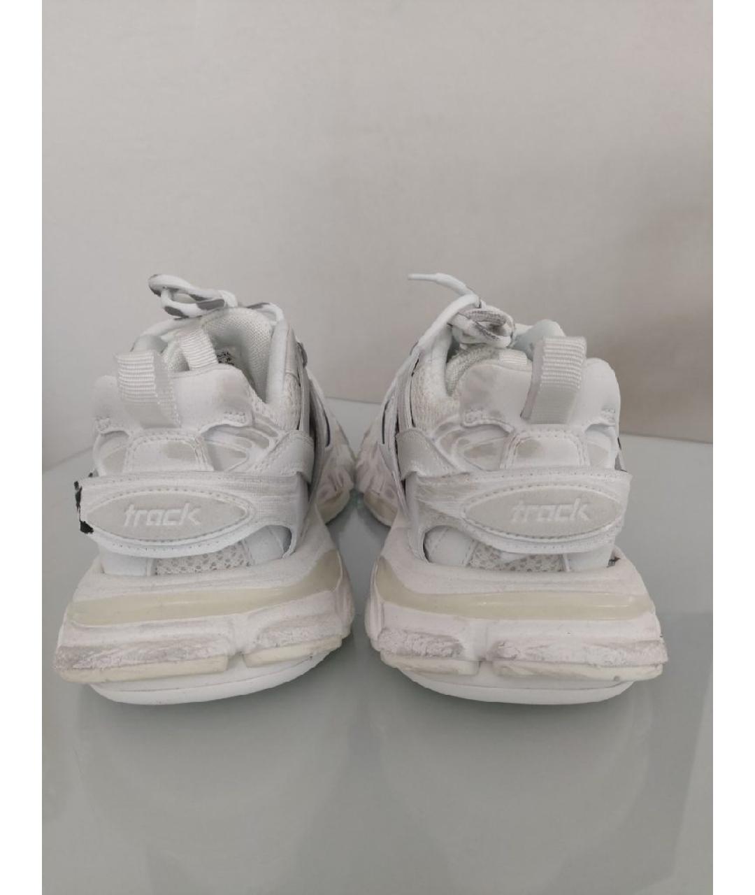 BALENCIAGA Белые кроссовки, фото 4