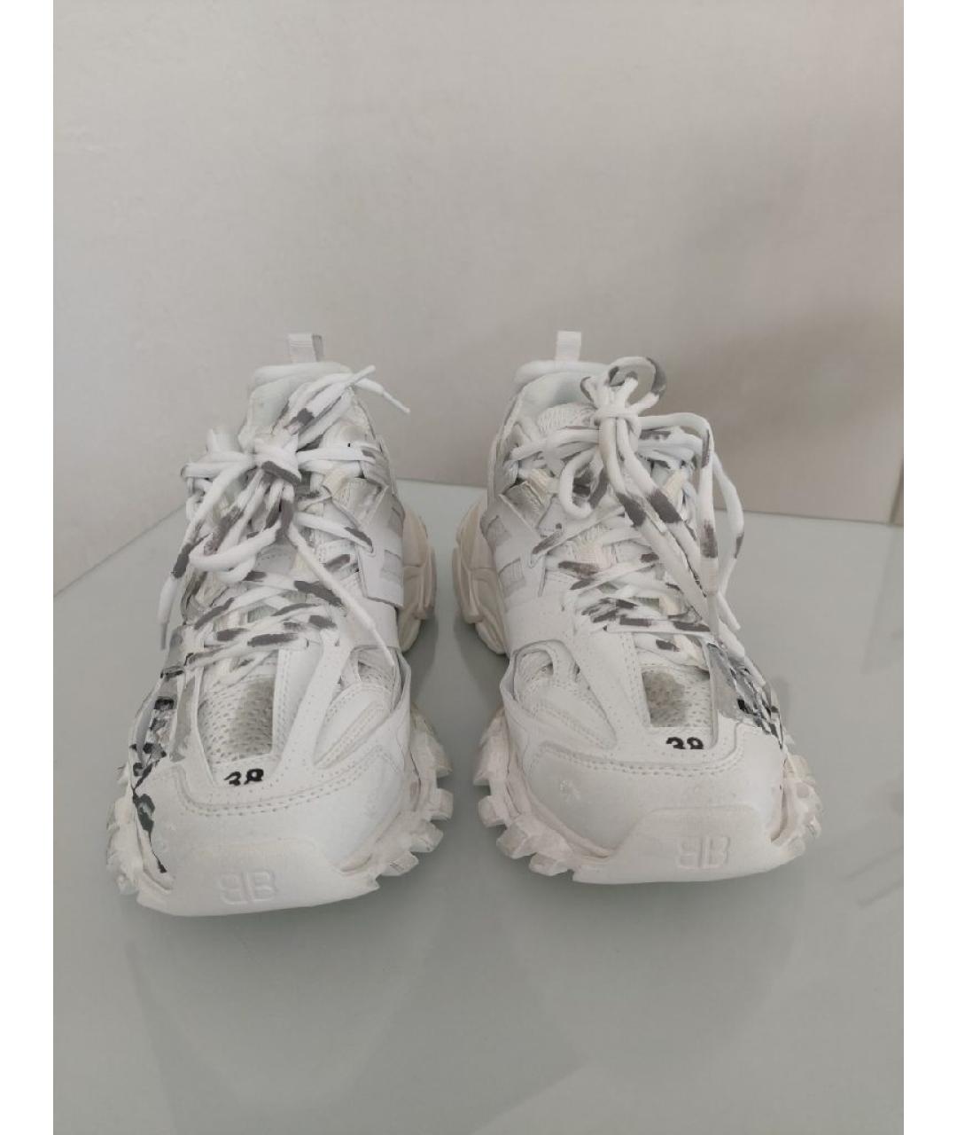 BALENCIAGA Белые кроссовки, фото 2
