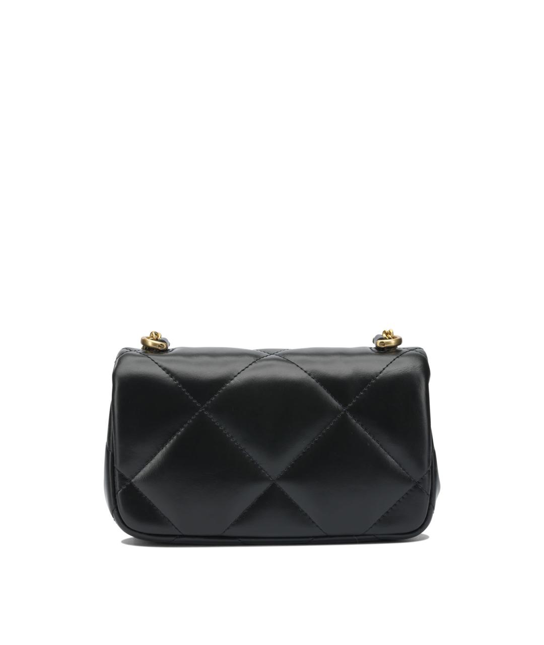 TORY BURCH Черная кожаная сумка через плечо, фото 3