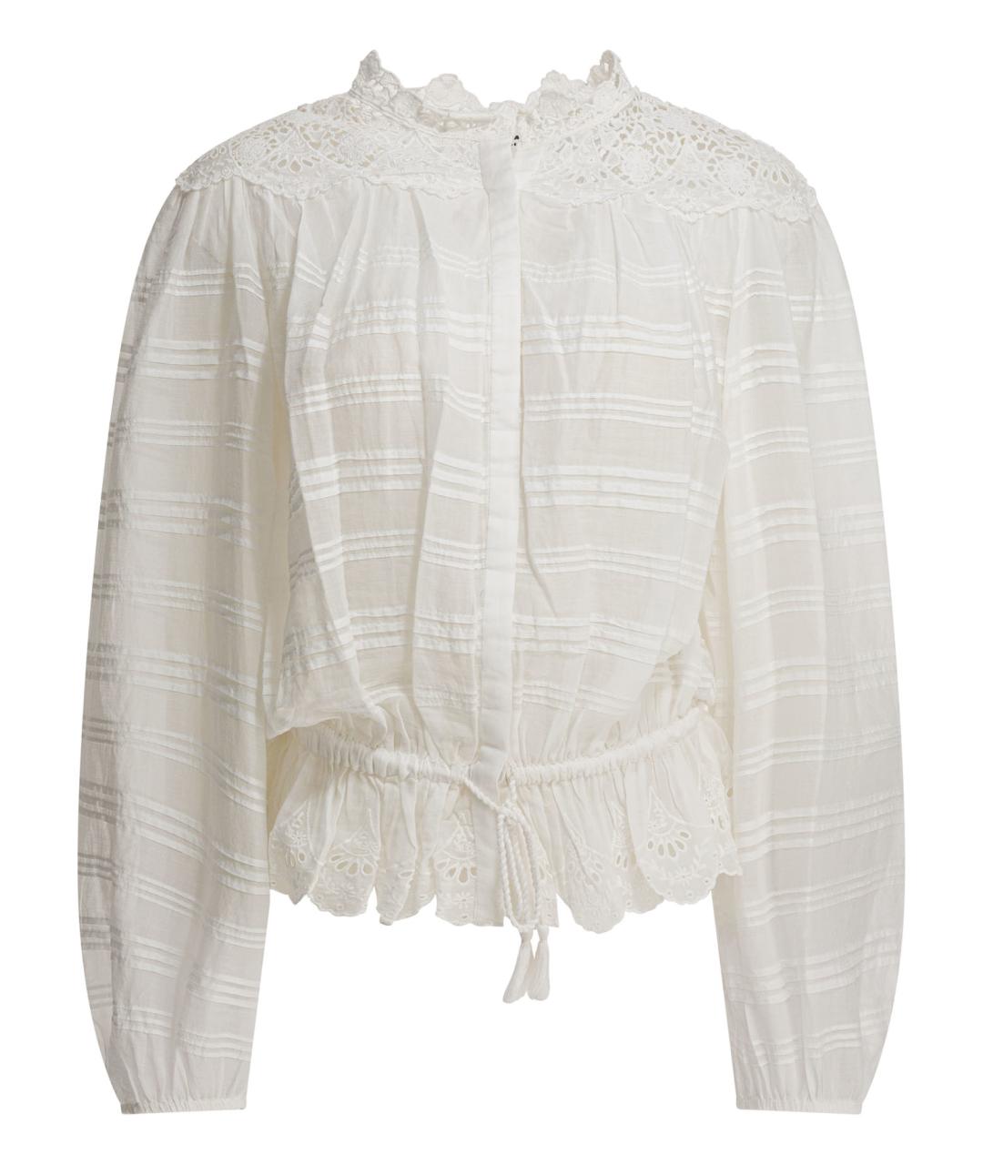 ISABEL MARANT Белая хлопковая блузы, фото 1