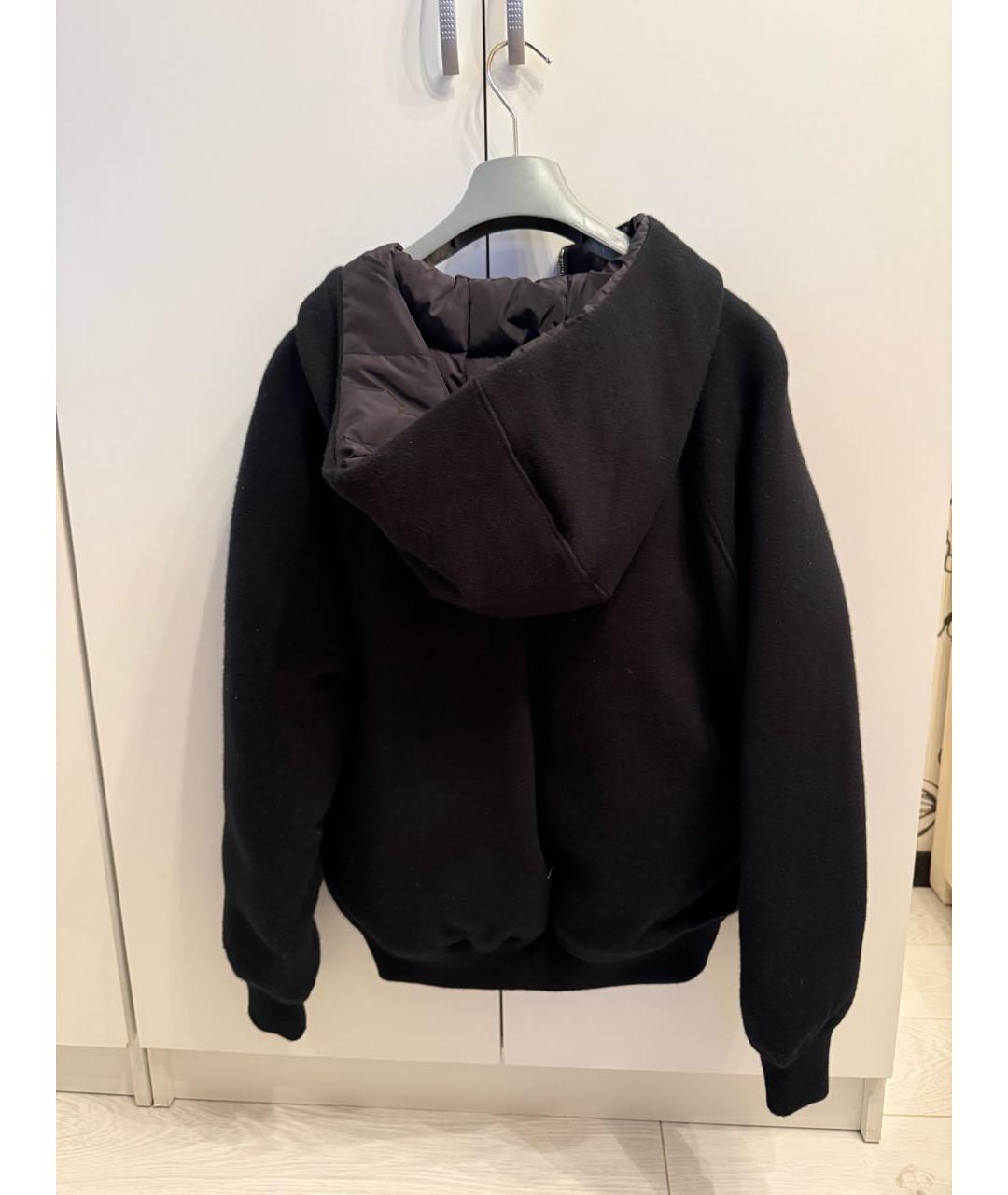 PRADA Черная кашемировая куртка, фото 2