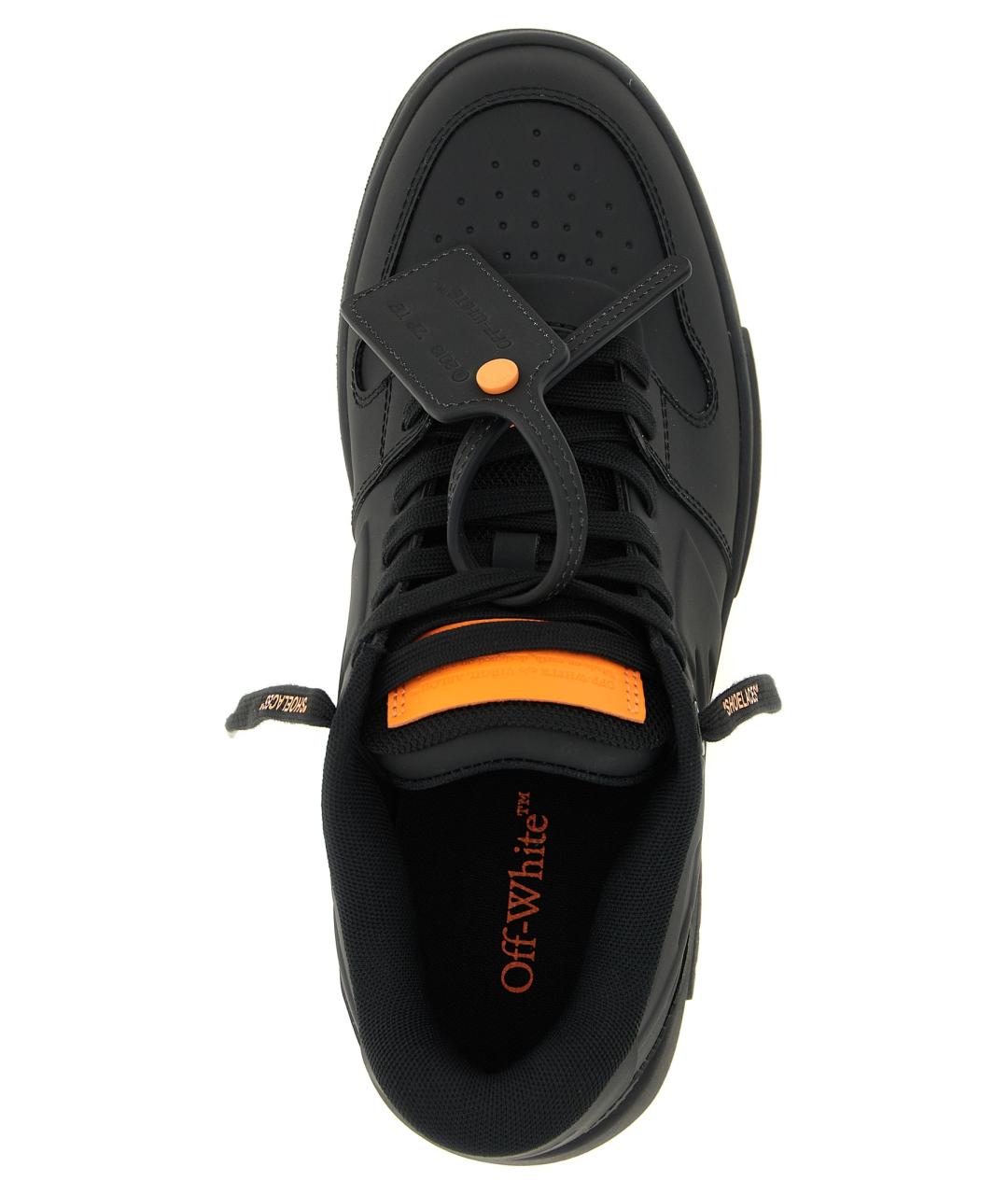 OFF-WHITE Черные низкие кроссовки / кеды, фото 5