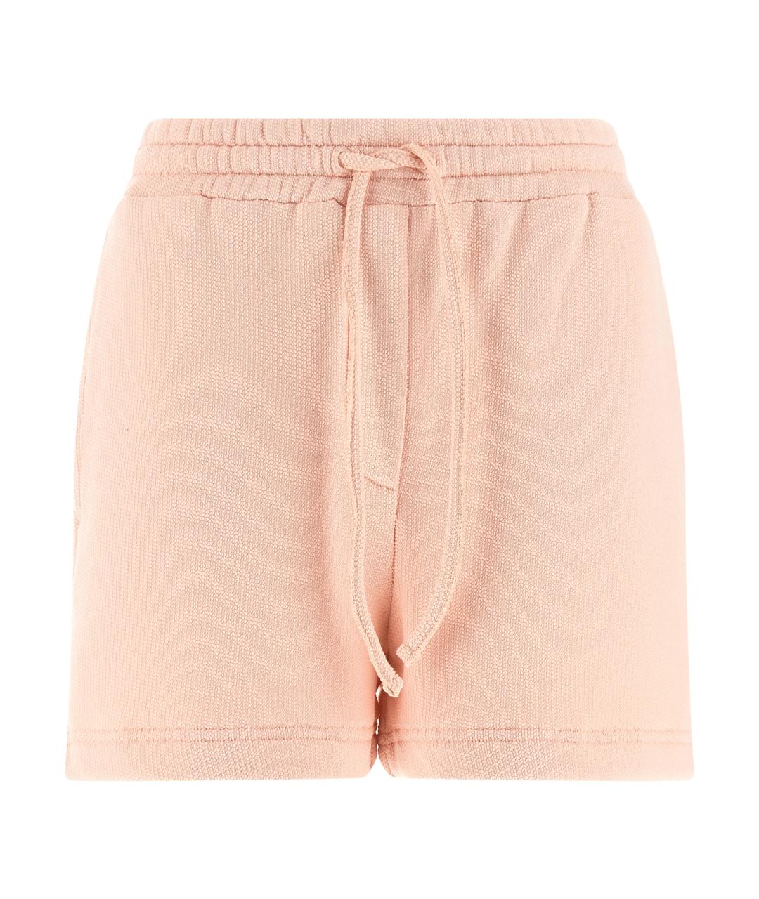 DOLCE&GABBANA Розовые хлопковые шорты, фото 1