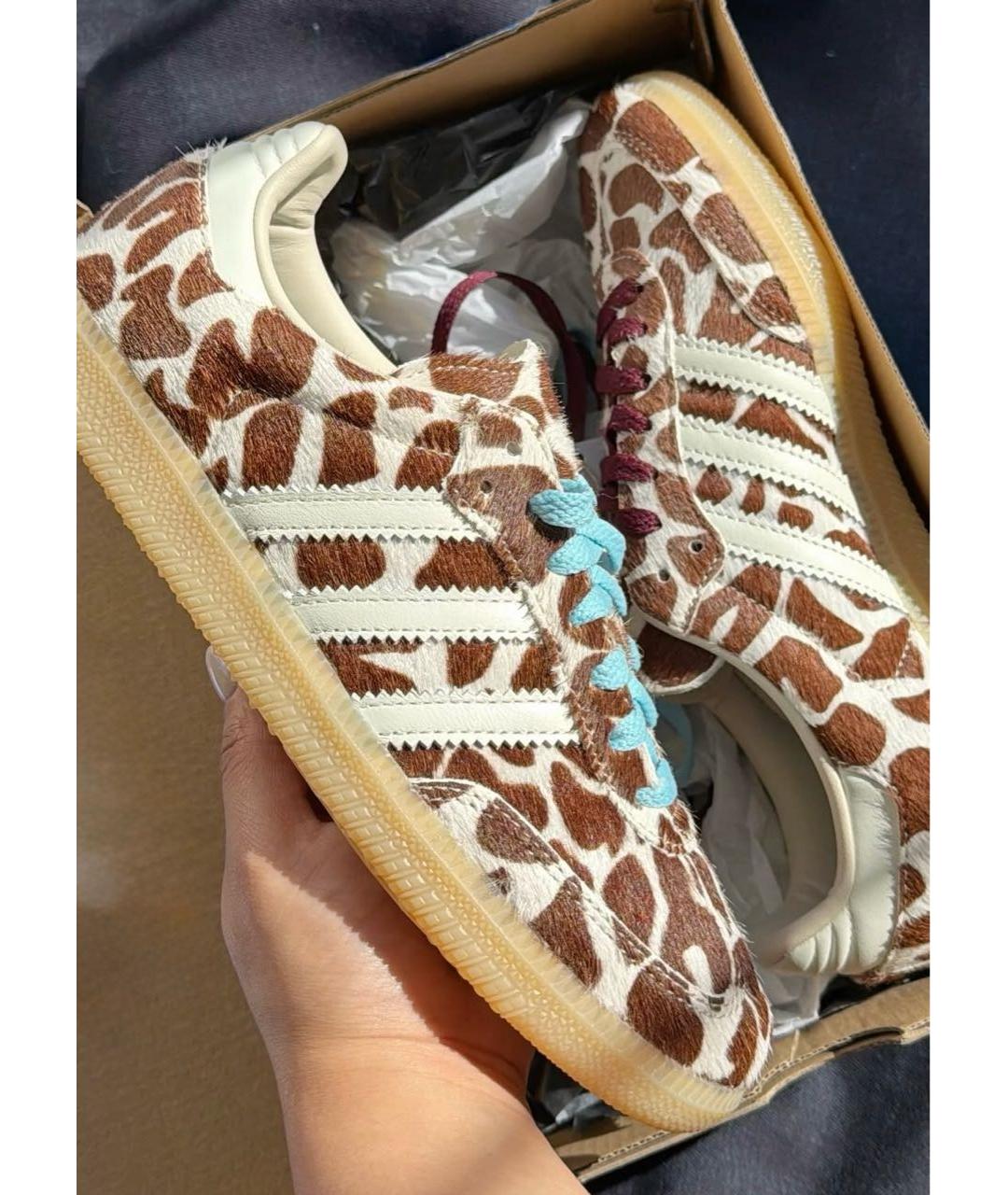 ADIDAS Мульти кожаные кеды, фото 2