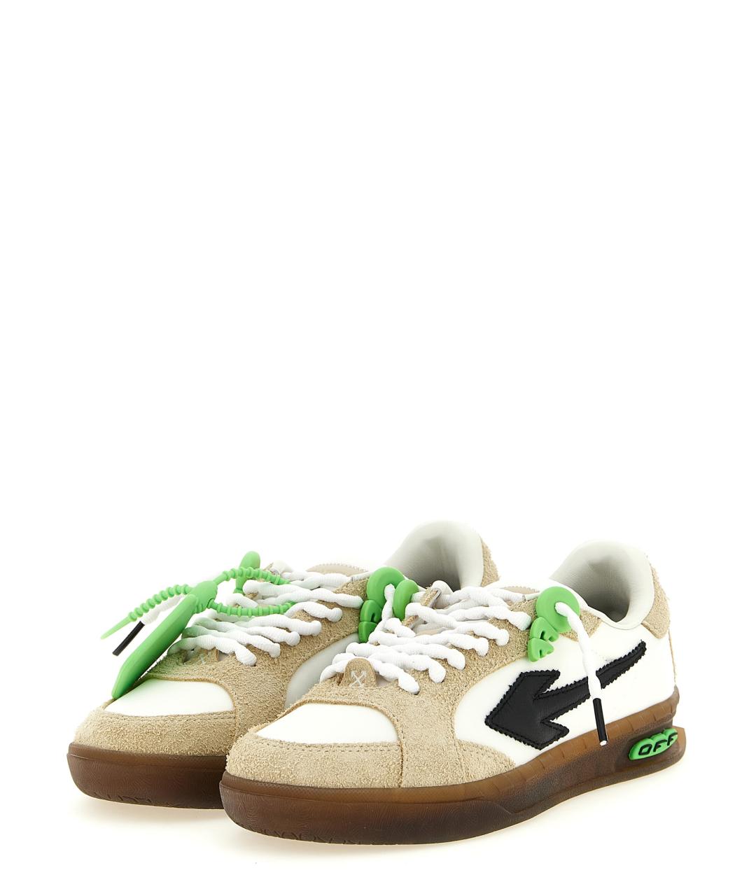 OFF-WHITE Мульти синтетические кеды, фото 2