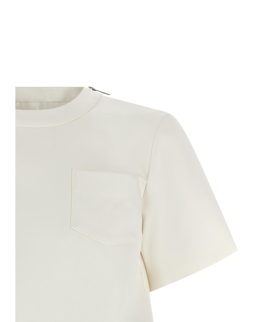 SACAI Мульти хлопковое повседневное платье, фото 3