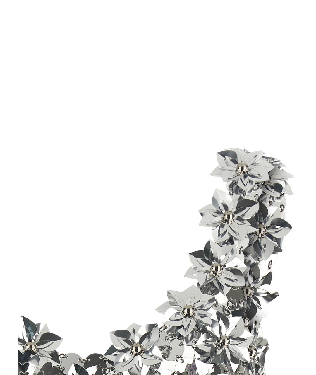 PACO RABANNE Серебряная полиэстеровая блузы, фото 3