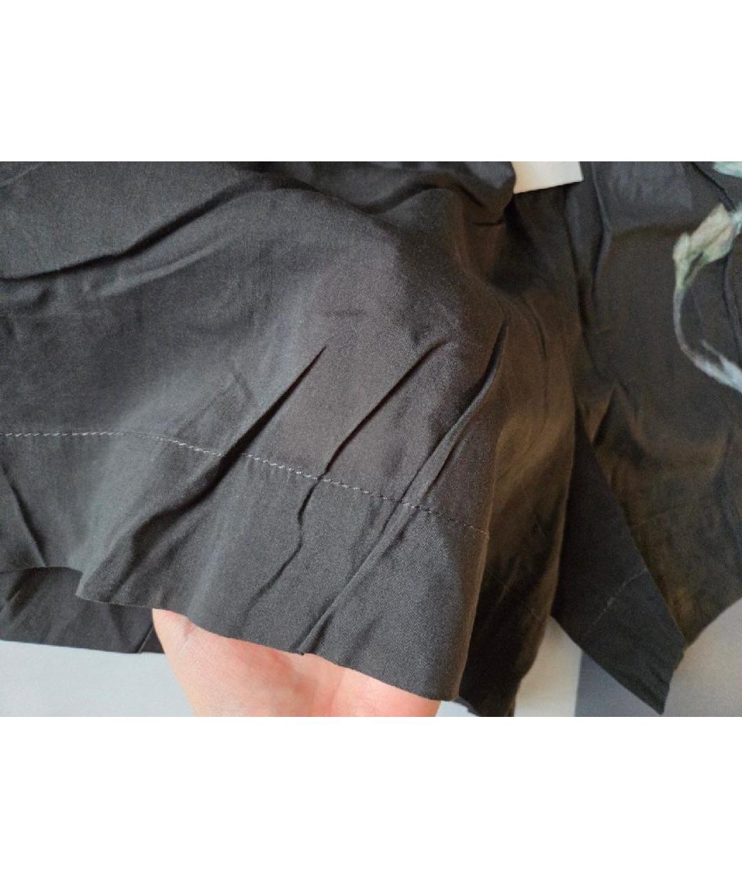 COS Антрацитовые хлопковые шорты, фото 4