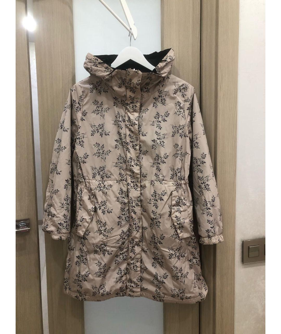 WEEKEND MAX MARA Черный полиамидовый тренч/плащ, фото 5