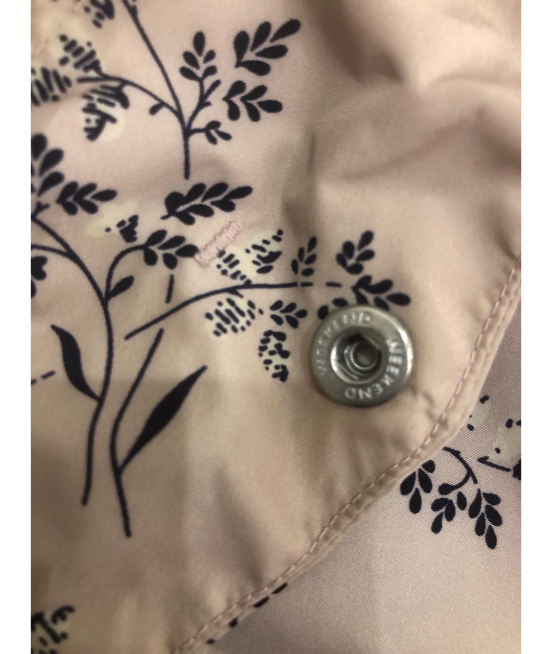 WEEKEND MAX MARA Черный полиамидовый тренч/плащ, фото 7