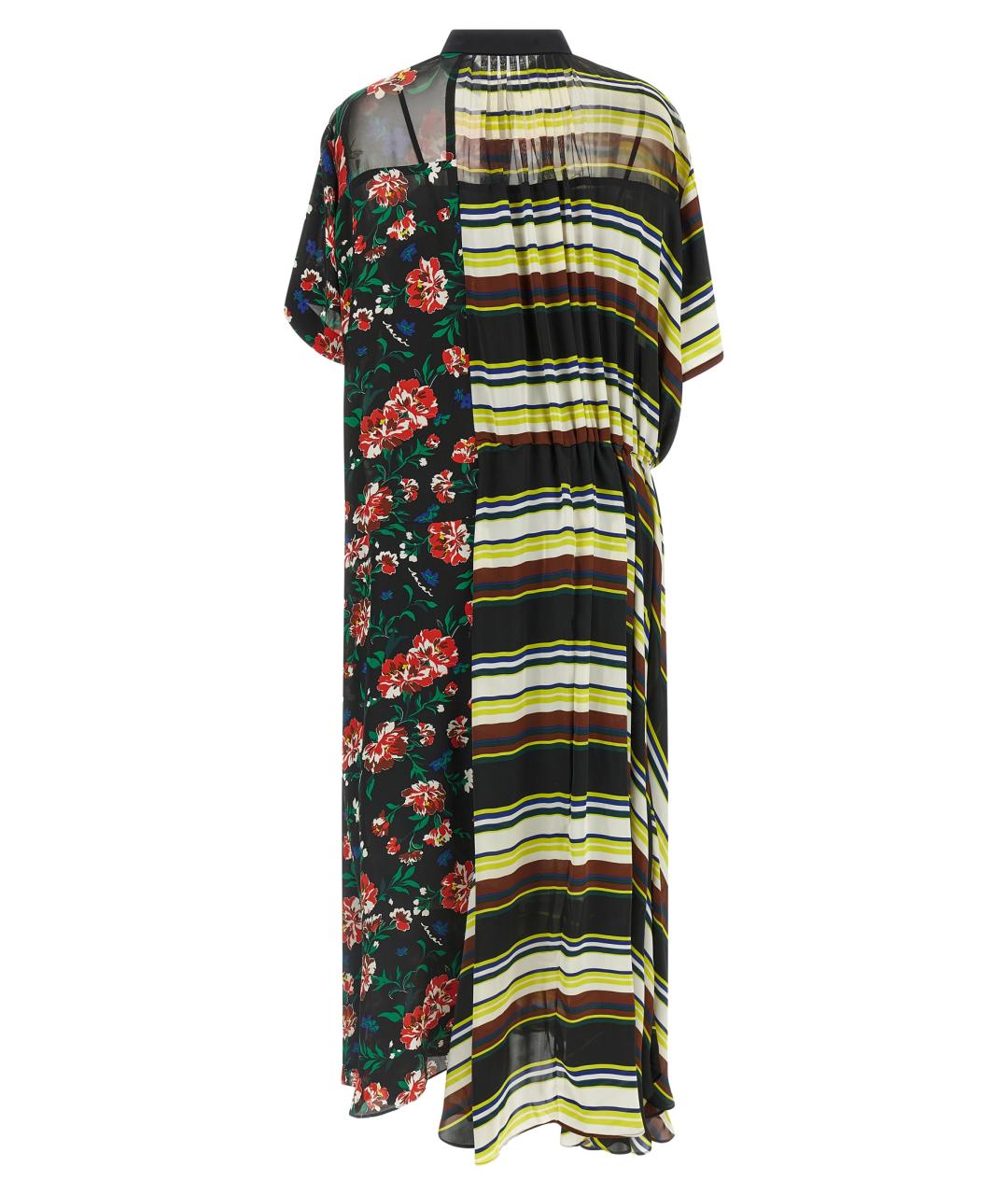 SACAI Мульти полиэстеровое платье, фото 2