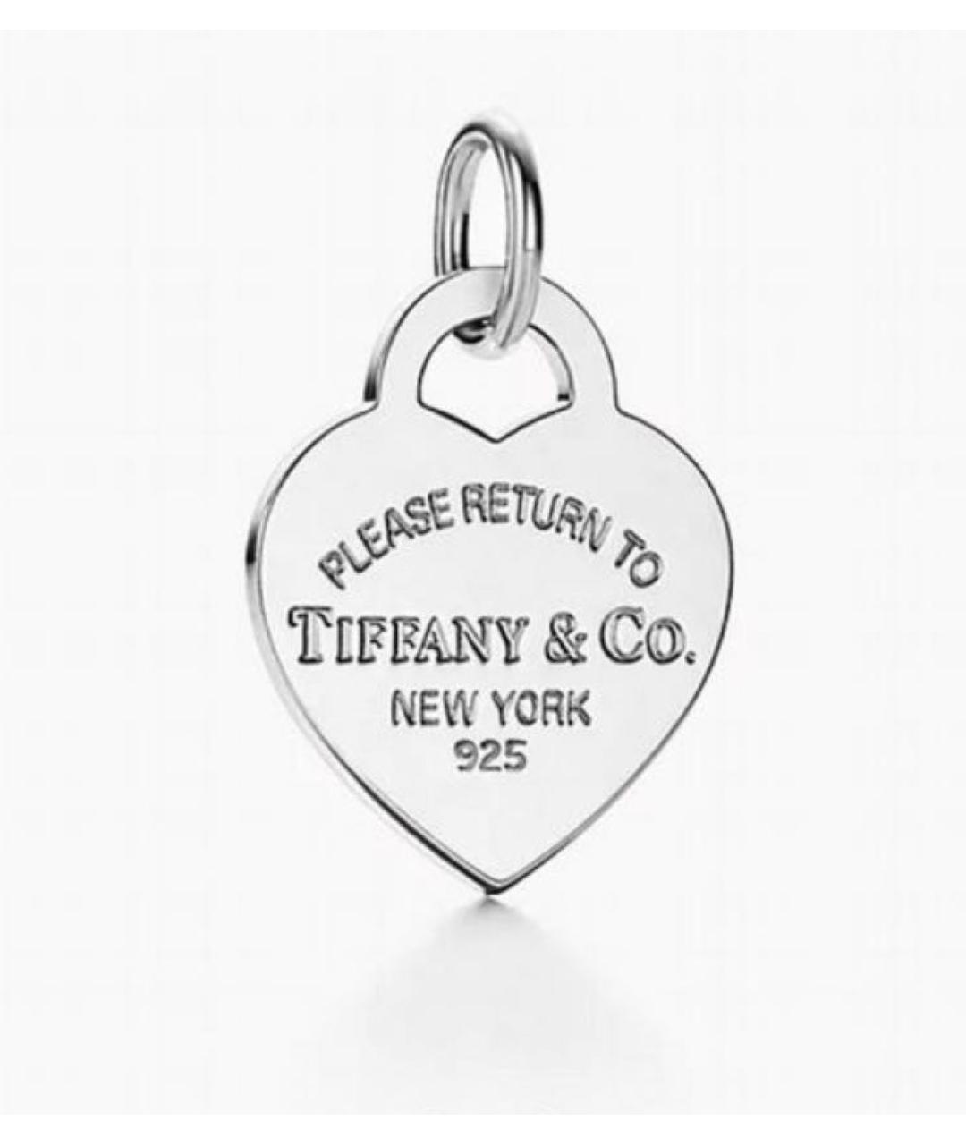 TIFFANY&CO Серебряная серебряная подвеска, фото 6