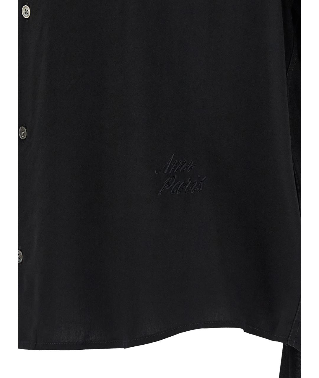 Ami Paris Черная кэжуал рубашка, фото 4