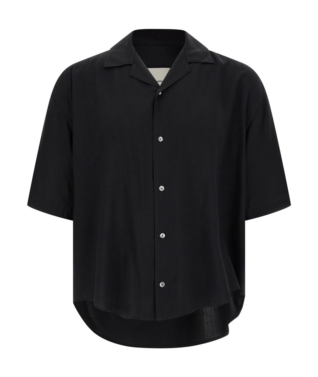 Ami Paris Черная кэжуал рубашка, фото 1
