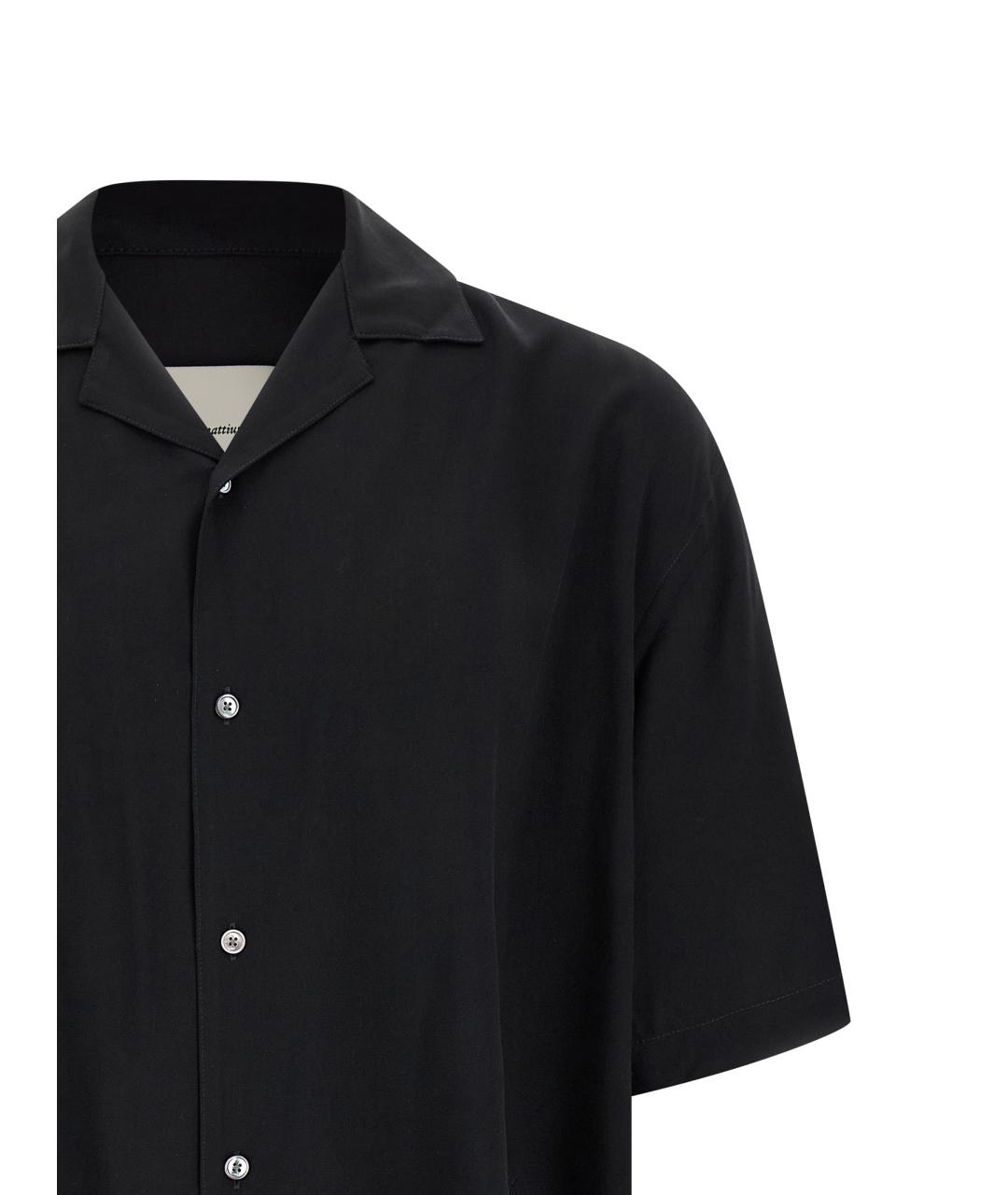 Ami Paris Черная кэжуал рубашка, фото 3