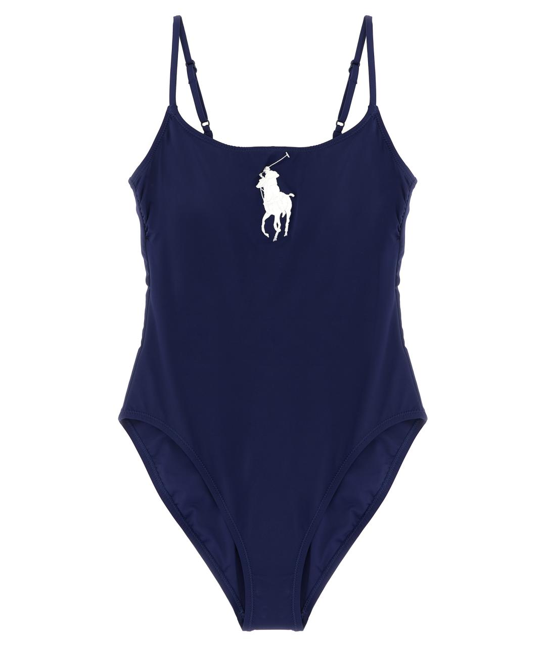 POLO RALPH LAUREN Синий полиамидовый купальник, фото 1