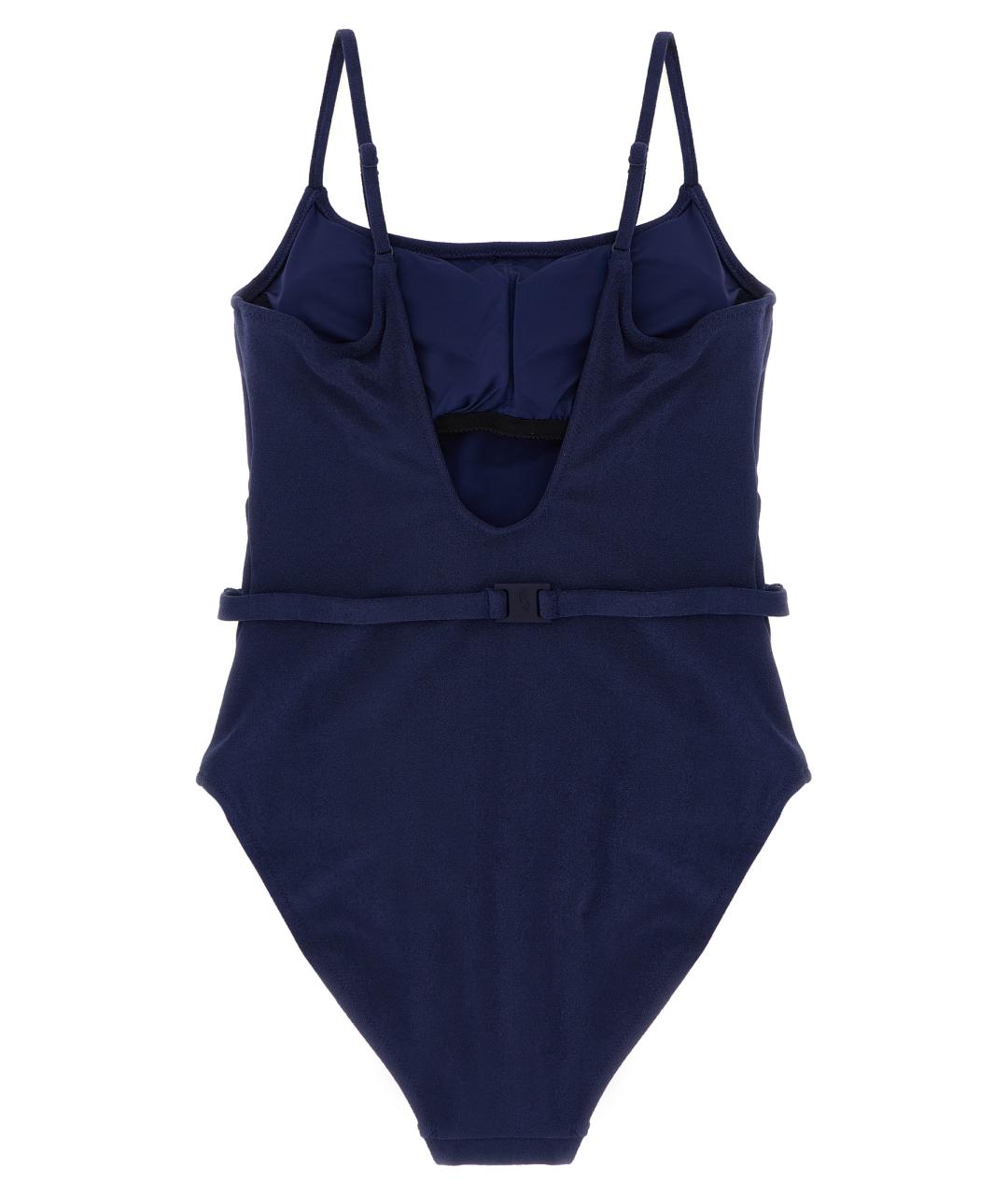 POLO RALPH LAUREN Синий полиэстеровый купальник, фото 2